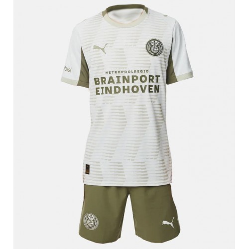 Dres PSV Eindhoven Rezervni za djecu 2025-26 Kratak Rukav (+ kratke hlače)